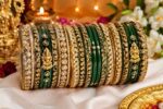 Sparkles By Archana Traditional Lakshmi Glass Bangles Collection – Divine Temple Jewellery